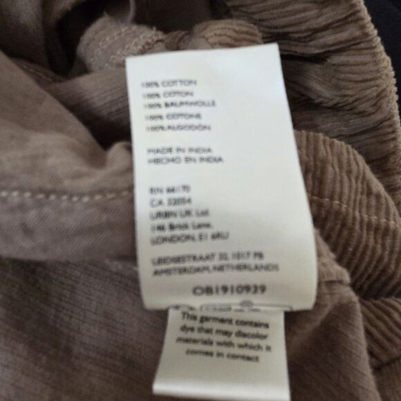 Free People We The Free Sterling Cord Mini Skirt Brown Size 31 - Picture 6 of 6